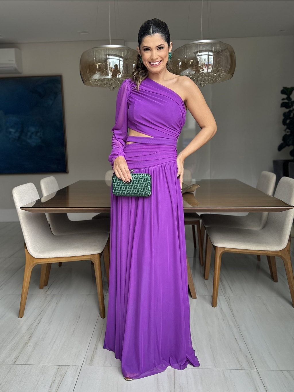 VESTIDO LONGO SANTORINI