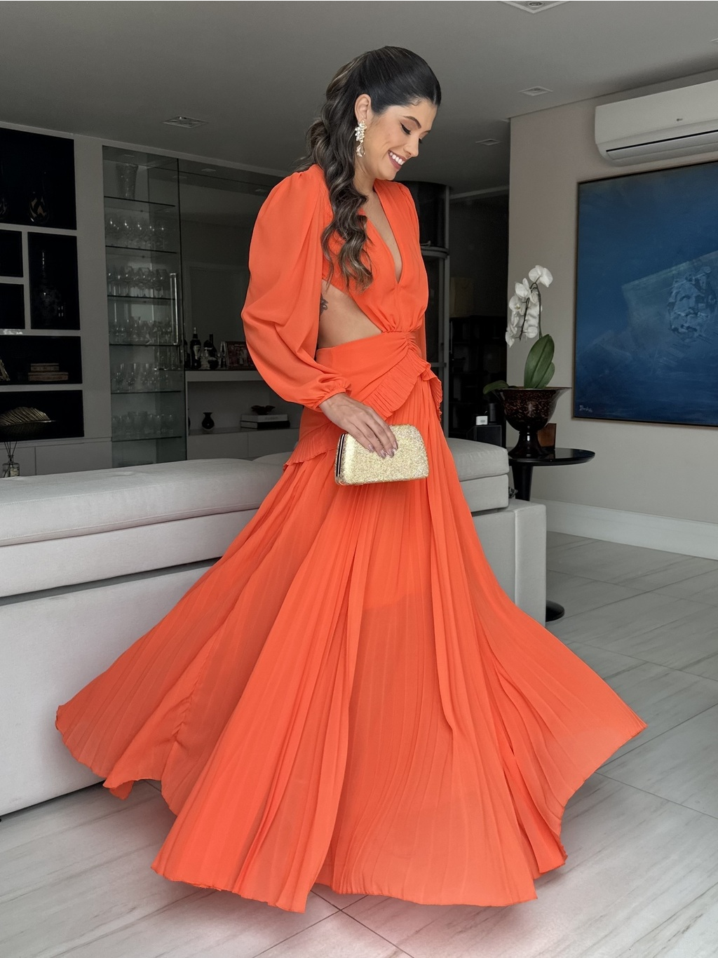 VESTIDO LONGO BEVERLY HILLS