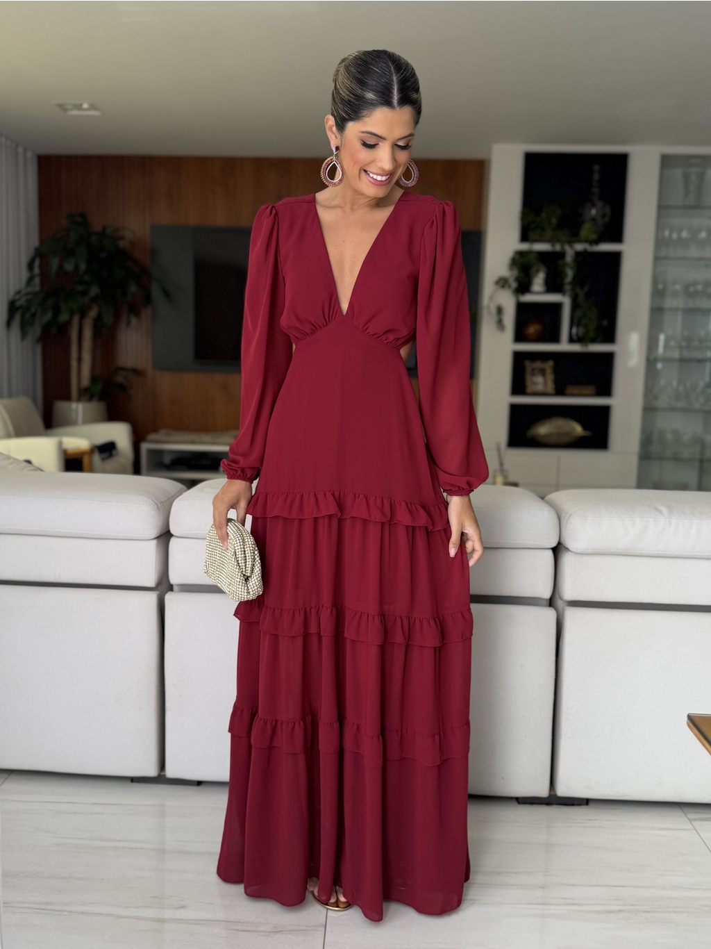 VESTIDO LONGO CALIFÓRNIA