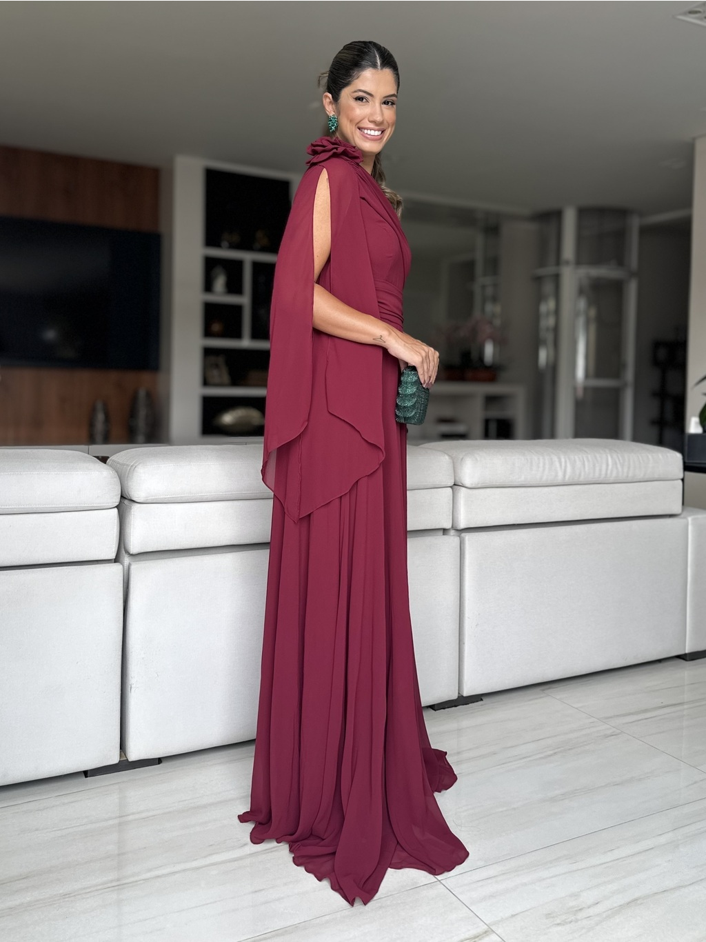 VESTIDO LONGO POSITANO
