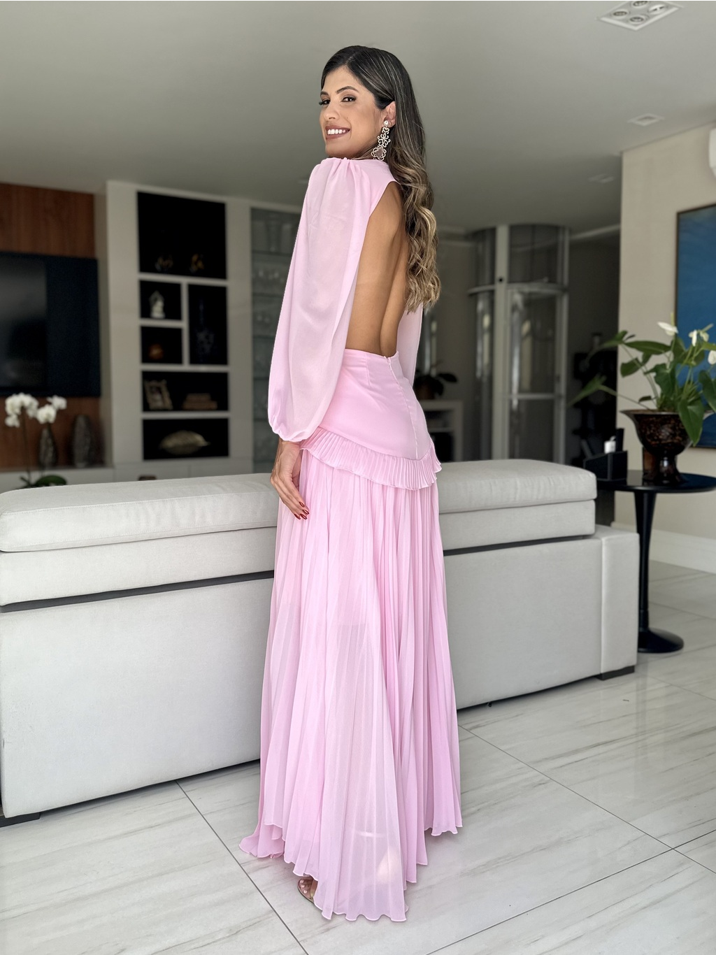 VESTIDO LONGO BEVERLY HILLS