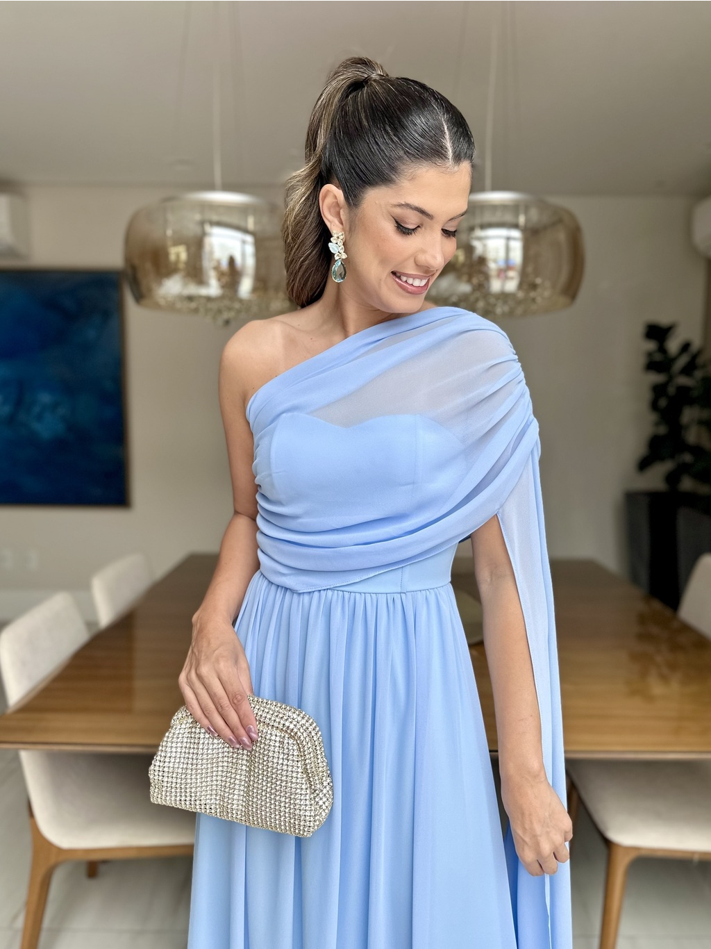VESTIDO LONGO VERSALHES