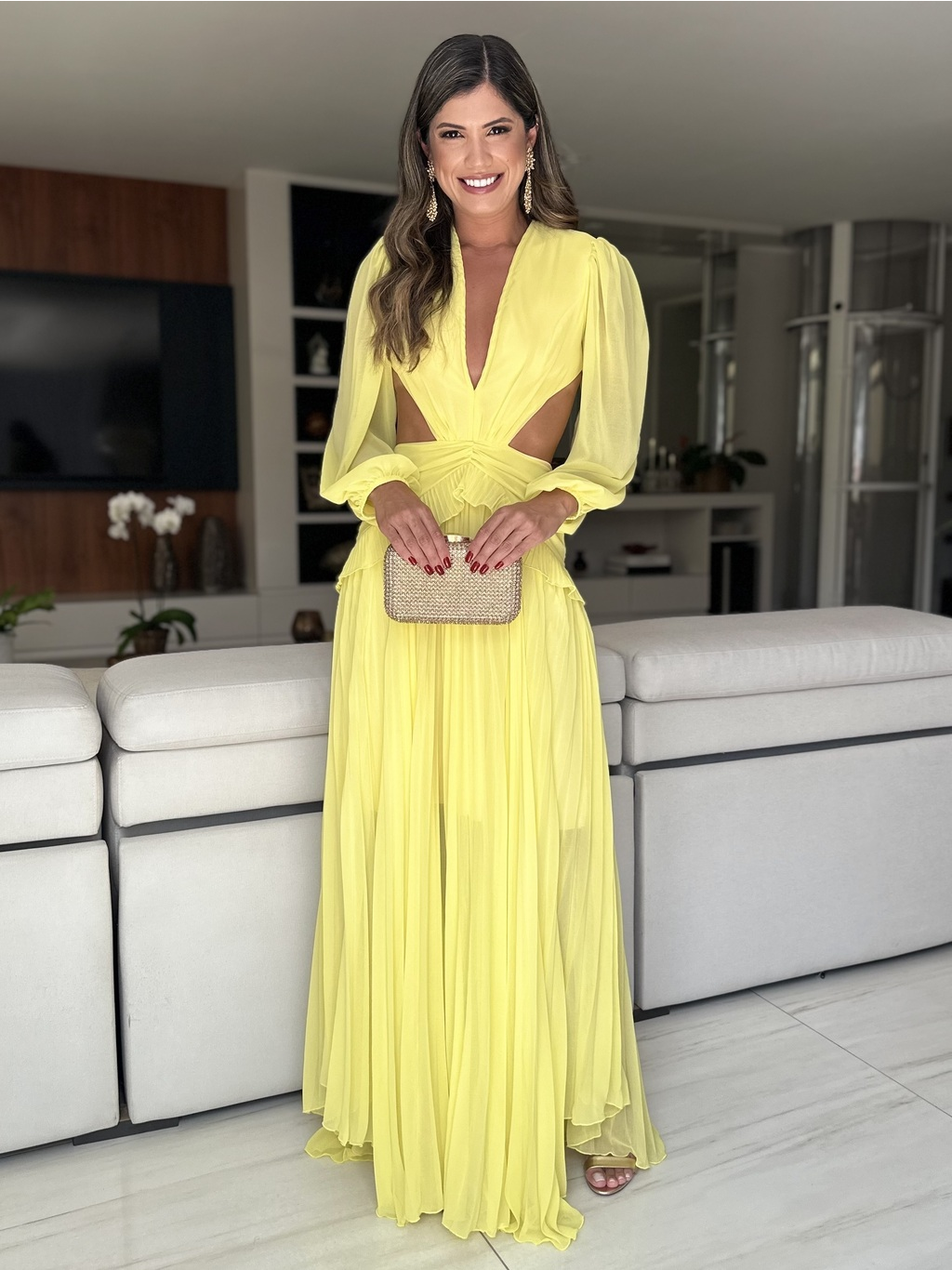 VESTIDO LONGO BEVERLY HILLS