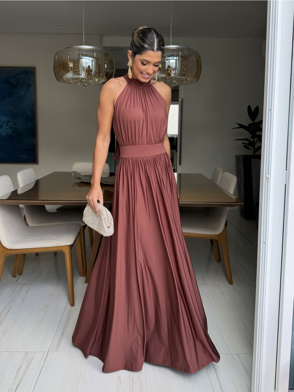 VESTIDO LONGO SIENA