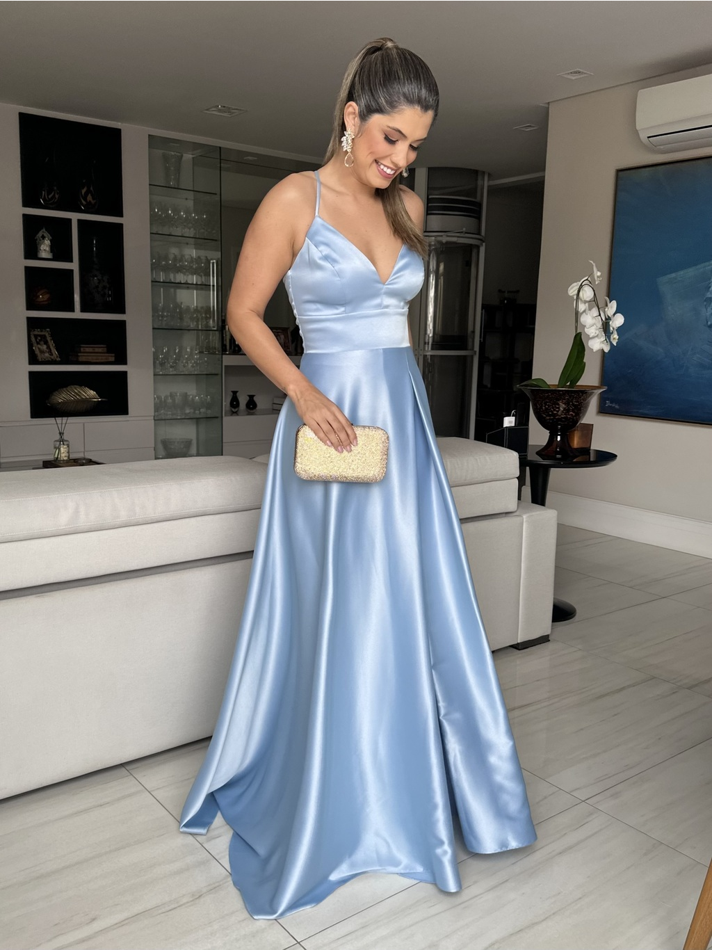 VESTIDO LONGO BAVIERA