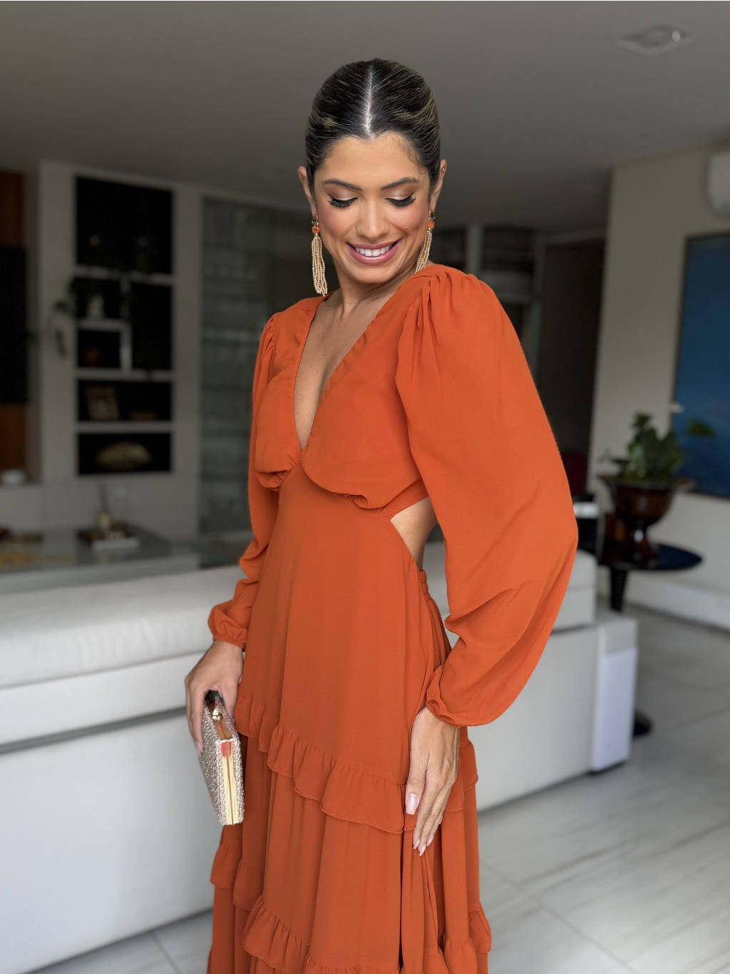 VESTIDO LONGO CALIFÓRNIA
