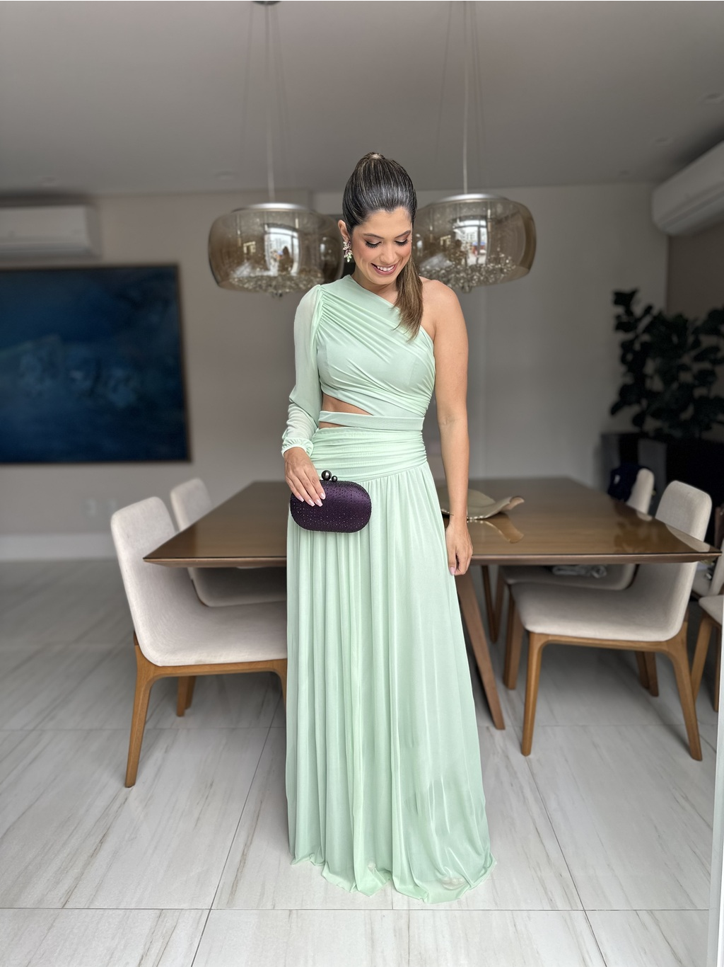 VESTIDO LONGO SANTORINI