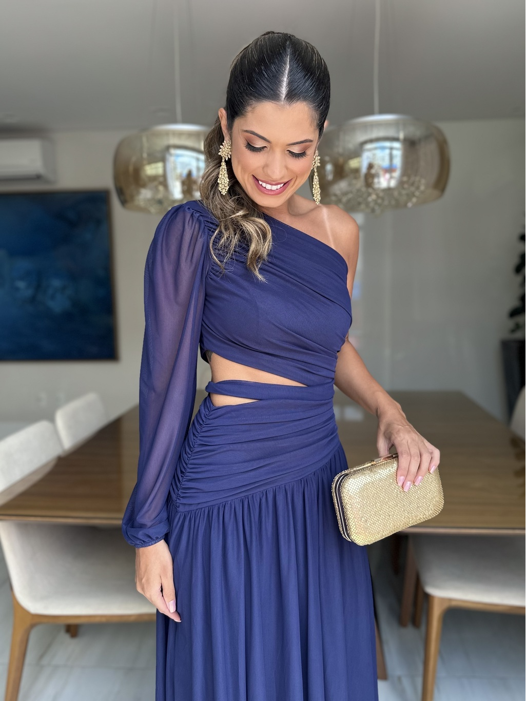 VESTIDO LONGO SANTORINI