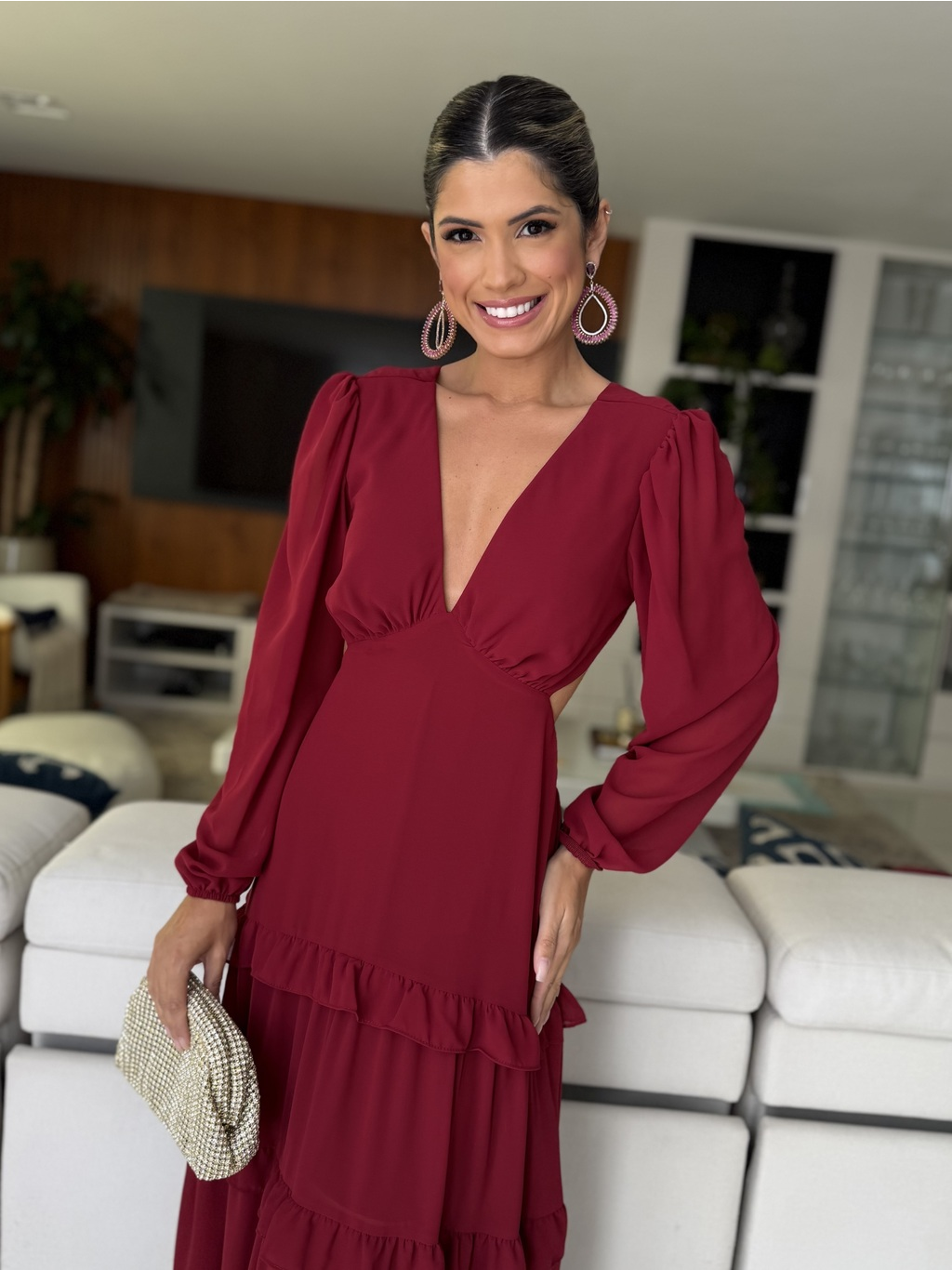 VESTIDO LONGO CALIFÓRNIA