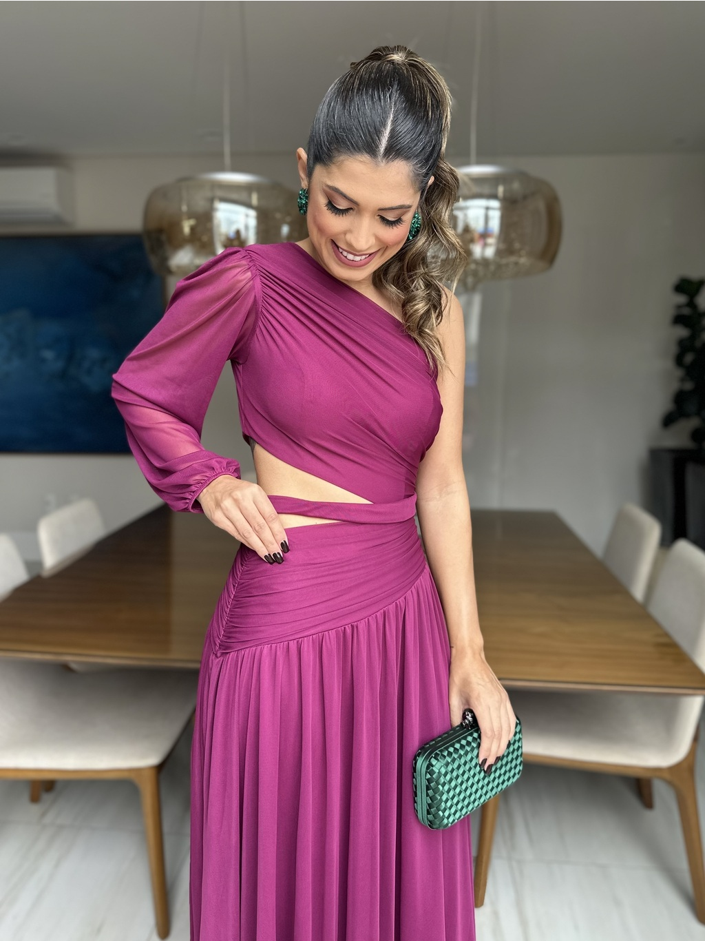 VESTIDO LONGO SANTORINI