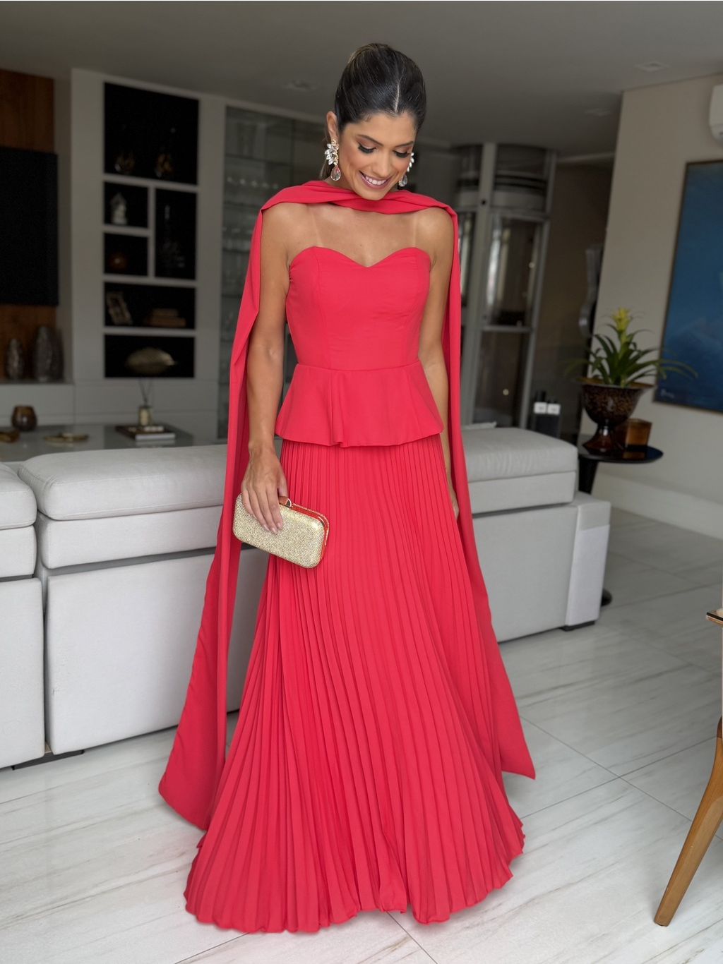 VESTIDO LONGO SÃO PETERSBURGO