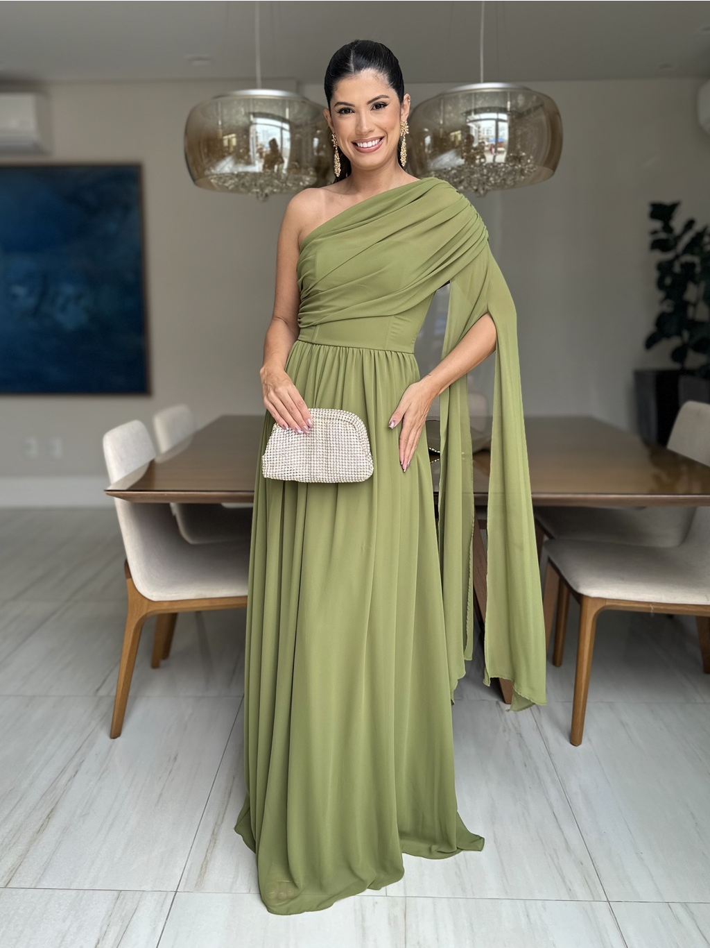 VESTIDO LONGO VERSALHES