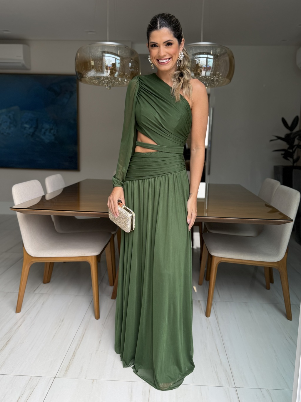 VESTIDO LONGO SANTORINI