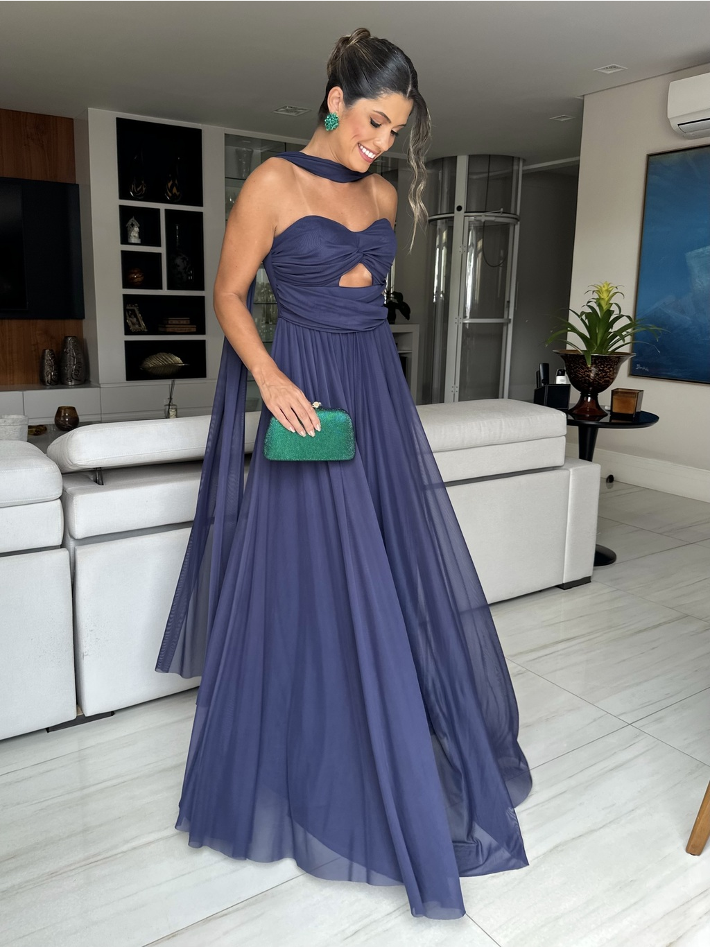 VESTIDO LONGO MÔNACO