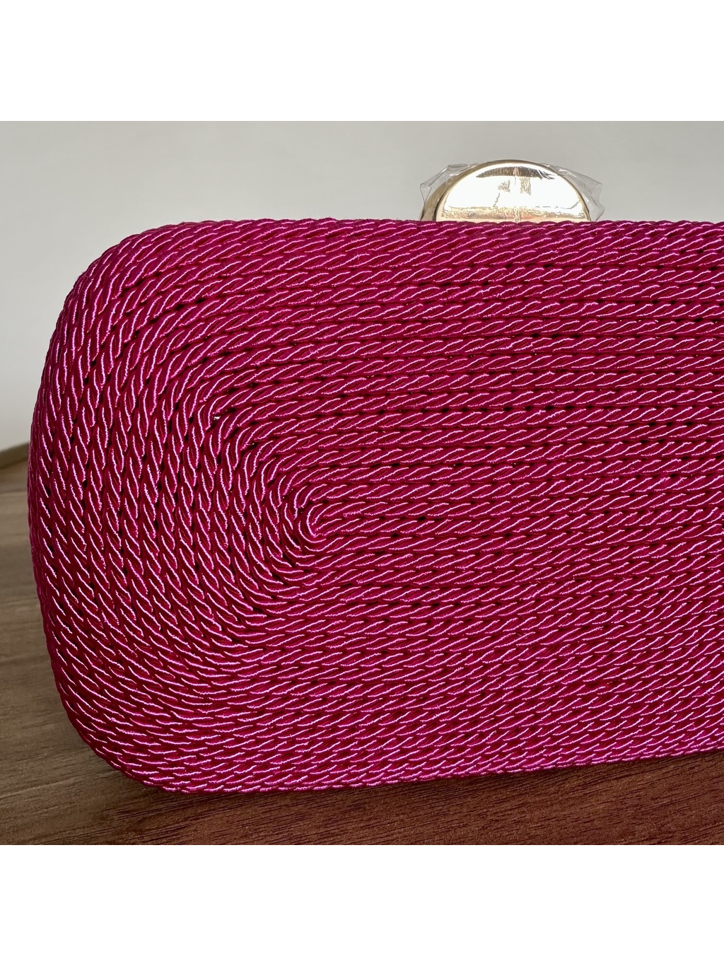 CLUTCH CORDA PINK