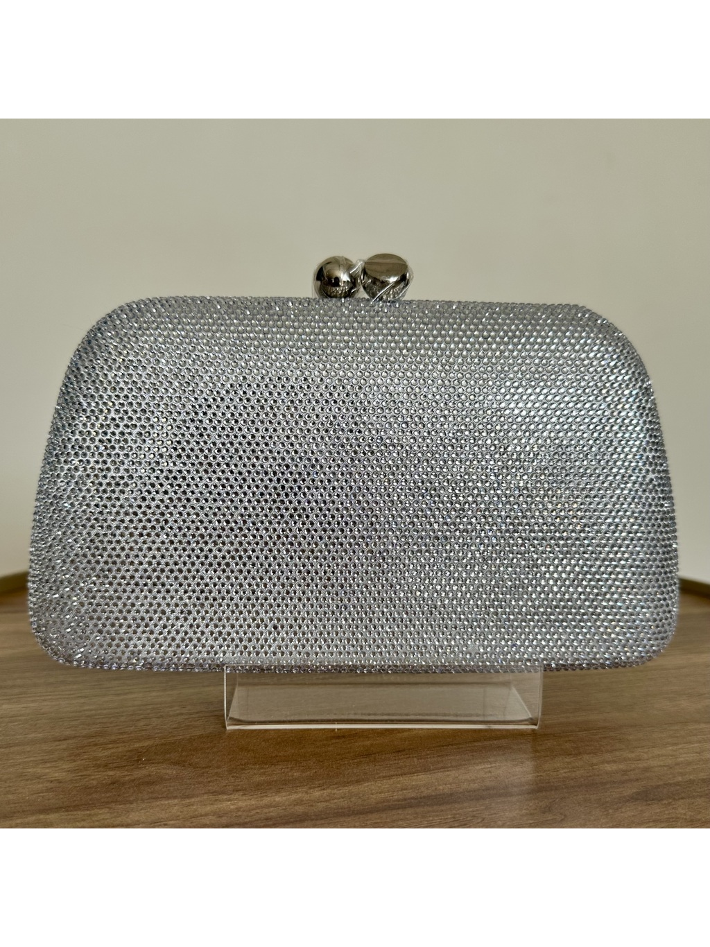 CLUTCH STRASS PRATA