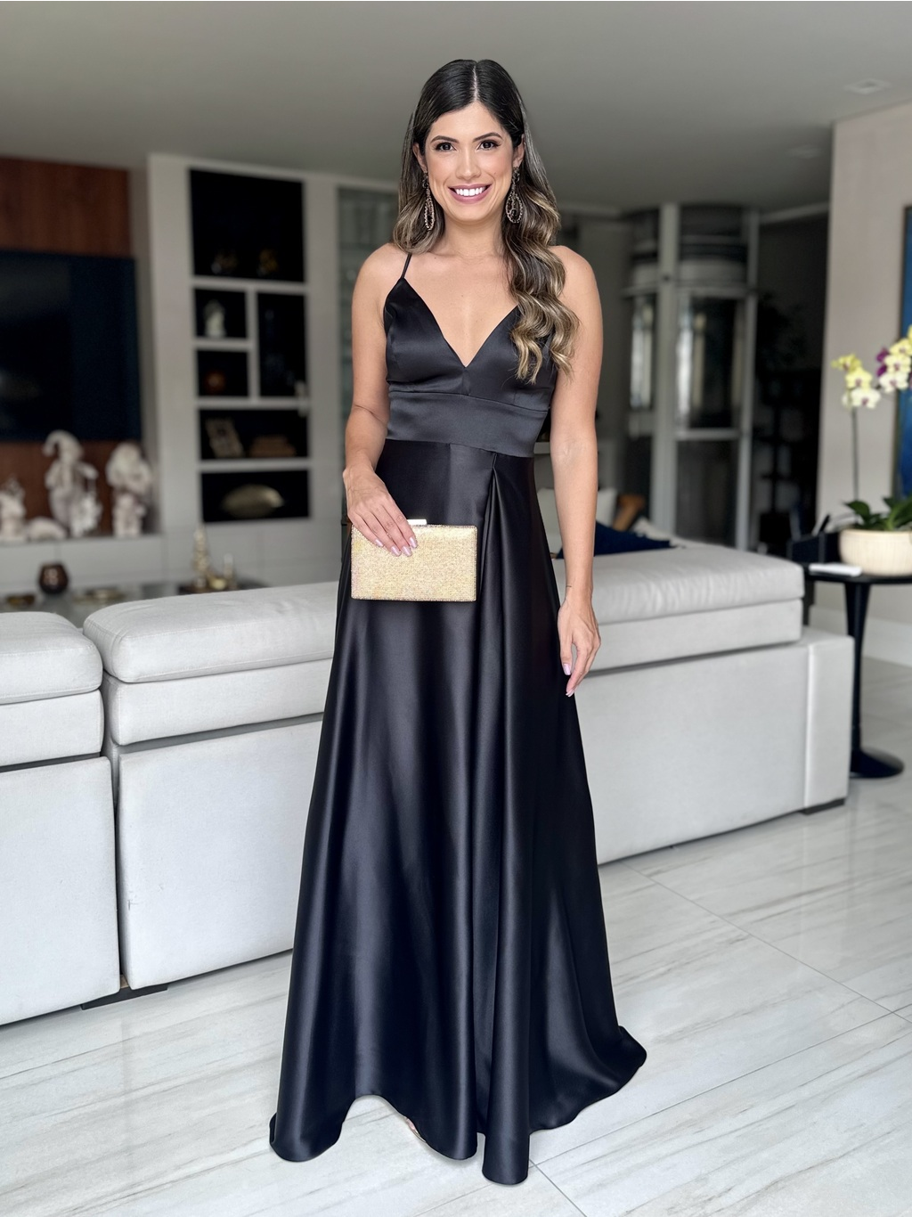 VESTIDO LONGO BAVIERA