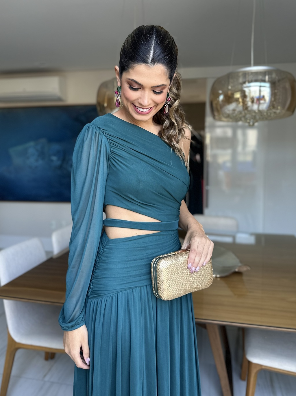 VESTIDO LONGO SANTORINI