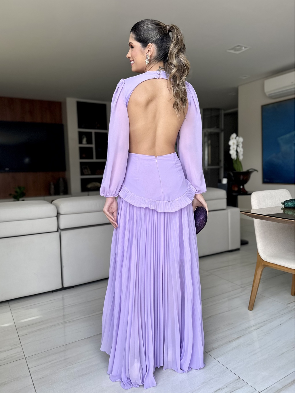 VESTIDO LONGO BEVERLY HILLS