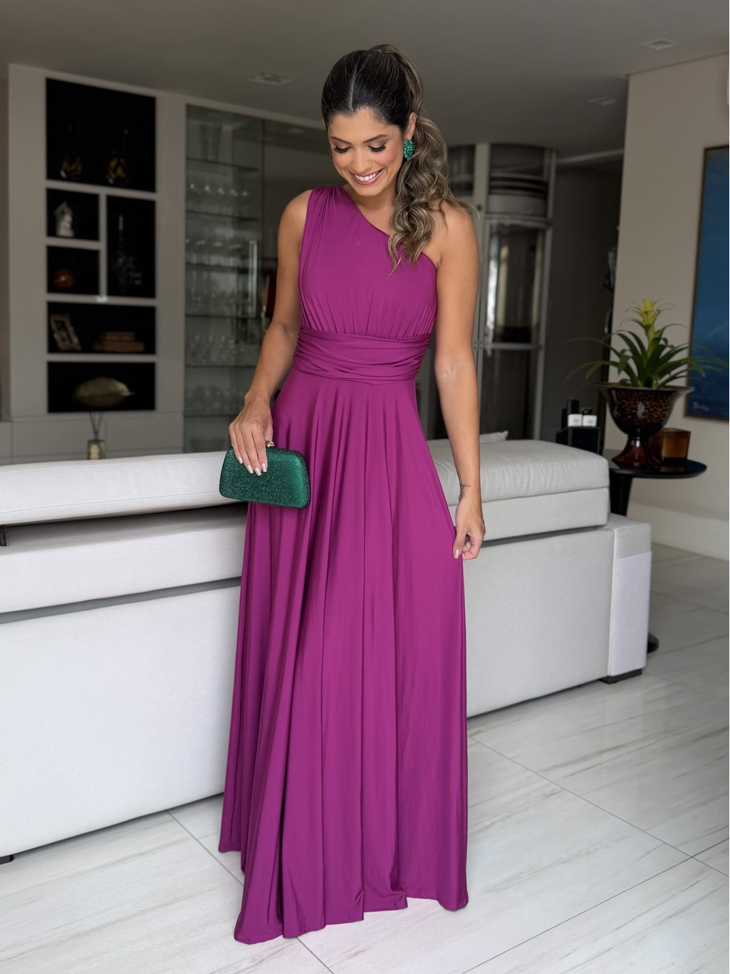 VESTIDO LONGO OLIMPIA