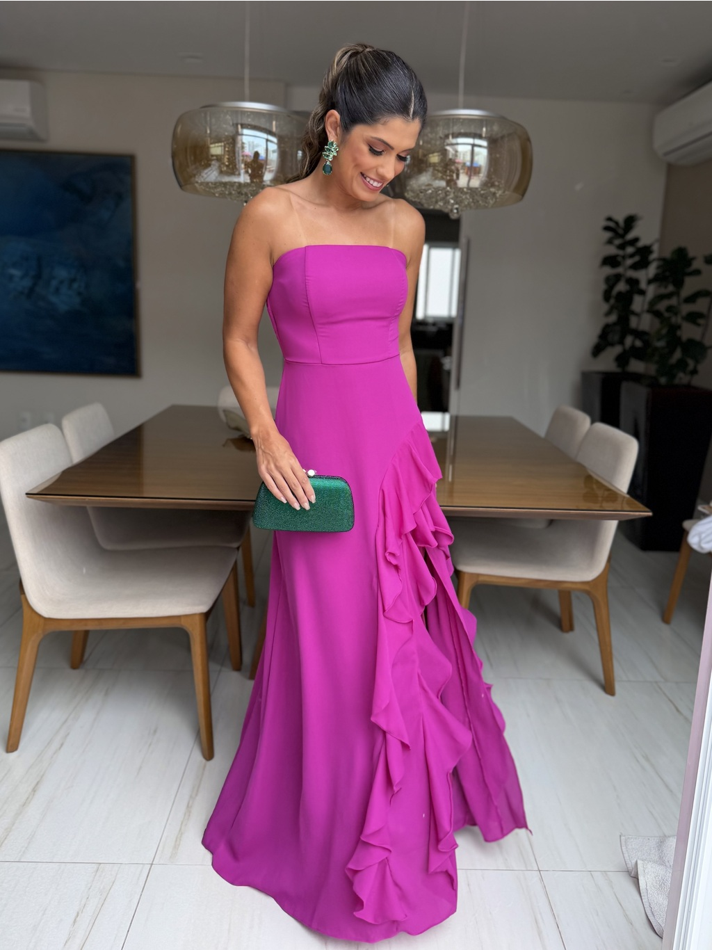 VESTIDO LONGO TOSCANA