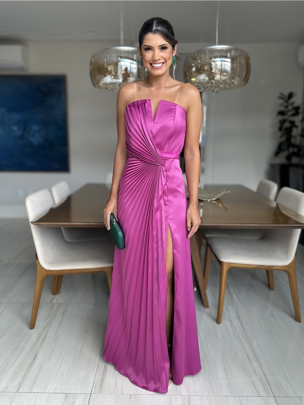 VESTIDO LONGO XANGAI