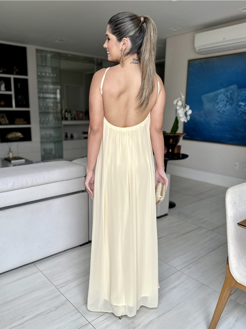 VESTIDO LONGO SICÍLIA