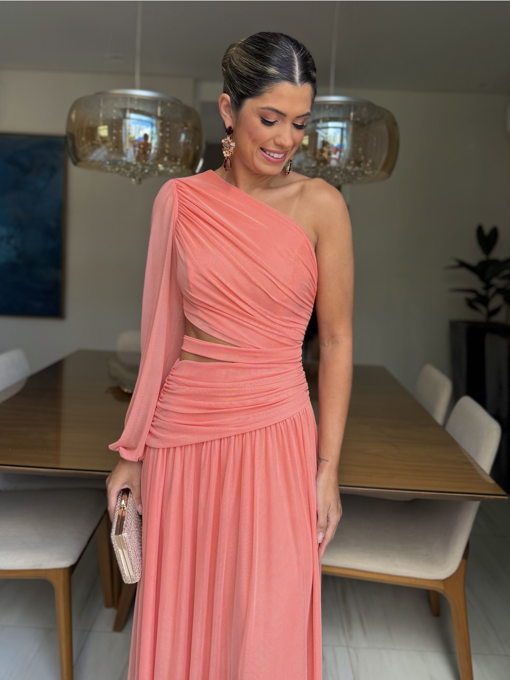 VESTIDO LONGO SANTORINI