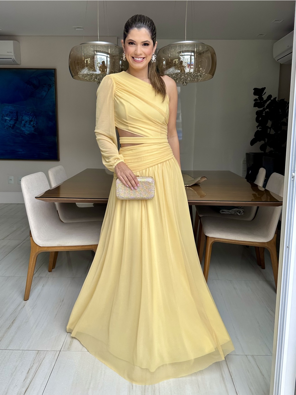 VESTIDO LONGO SANTORINI