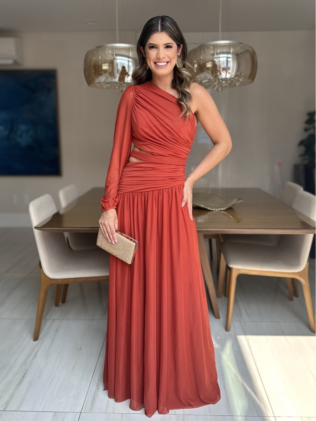 VESTIDO LONGO SANTORINI