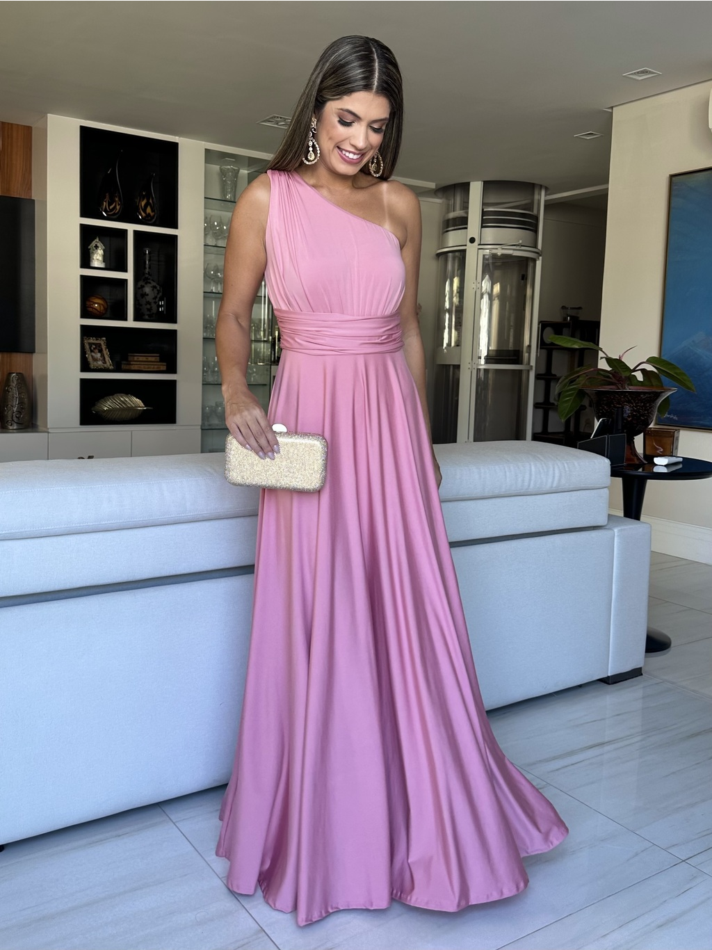 VESTIDO LONGO OLIMPIA