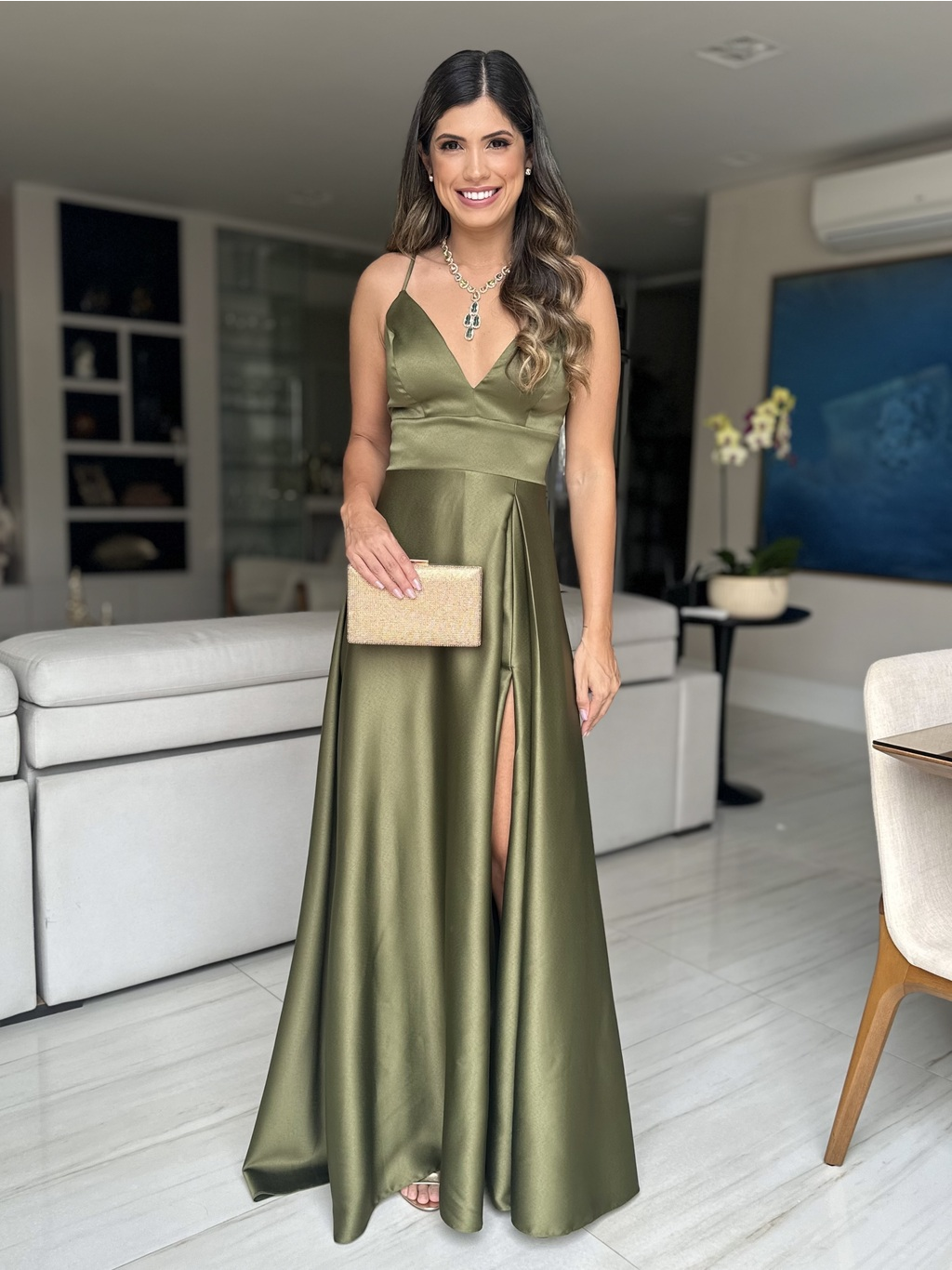 VESTIDO LONGO BAVIERA