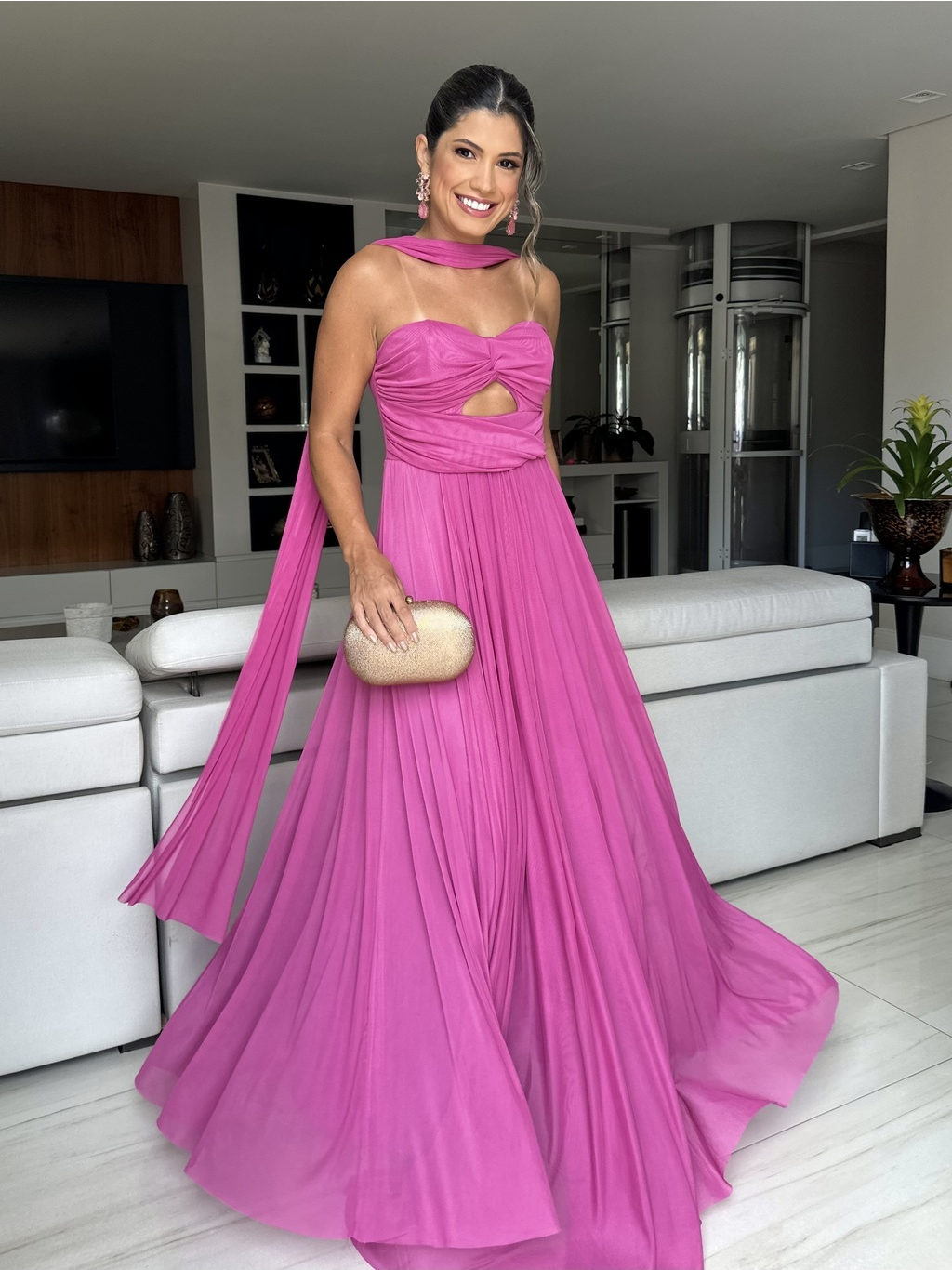 VESTIDO LONGO MÔNACO