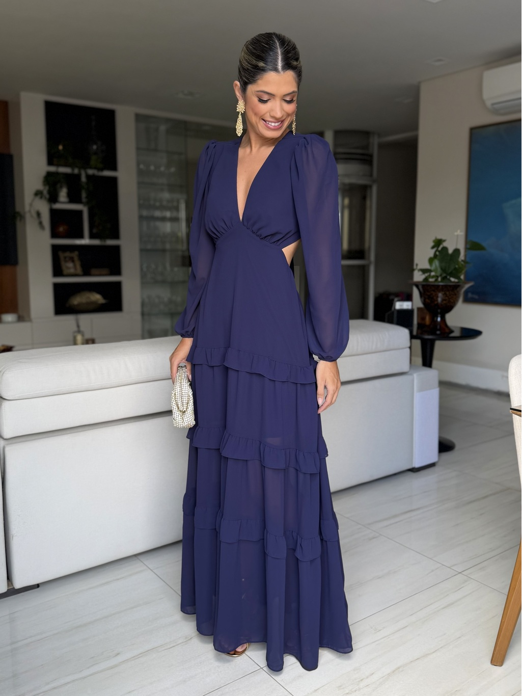 VESTIDO LONGO CALIFÓRNIA