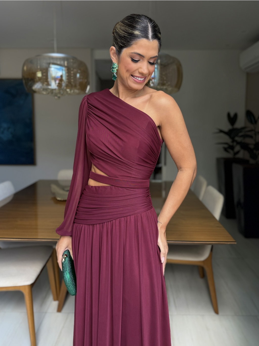 VESTIDO LONGO SANTORINI