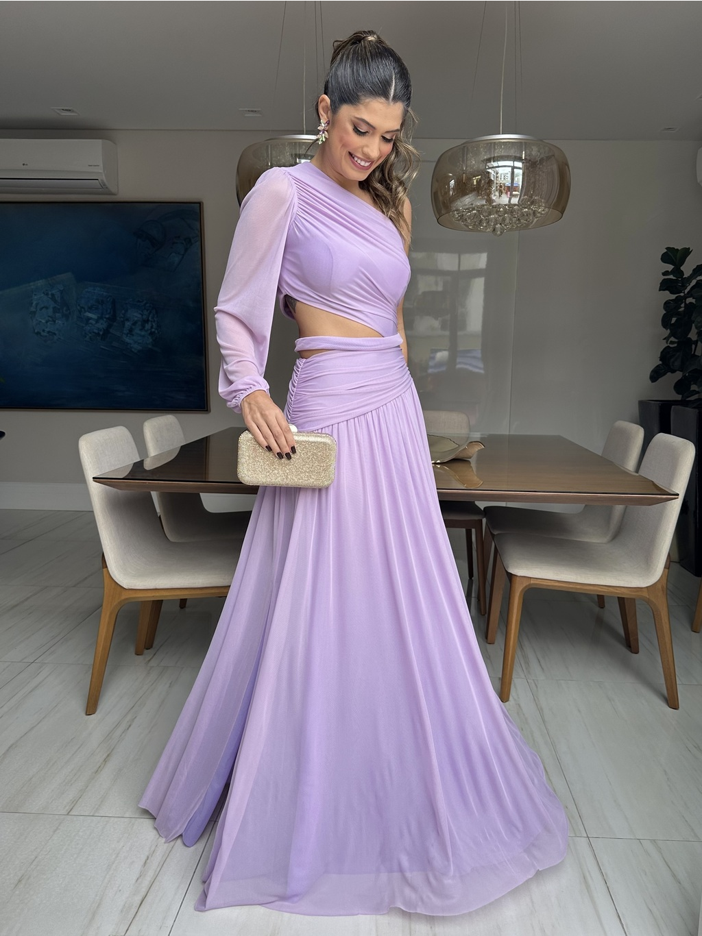 VESTIDO LONGO SANTORINI