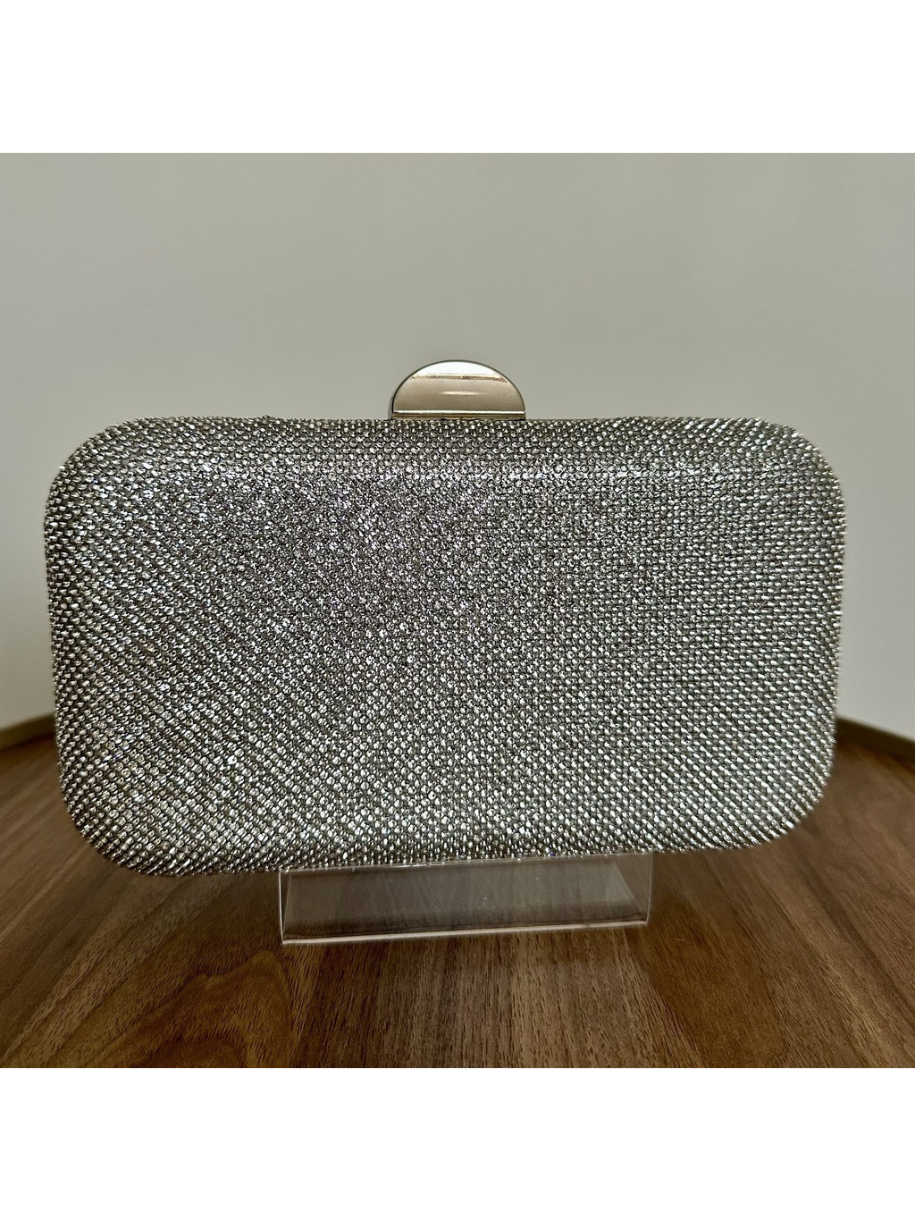 CLUTCH STRASS PRATA