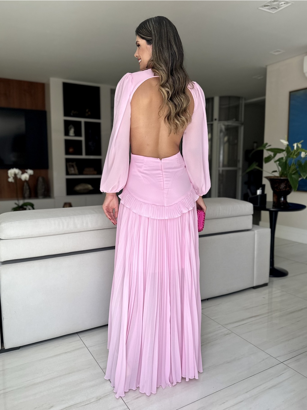 VESTIDO LONGO BEVERLY HILLS