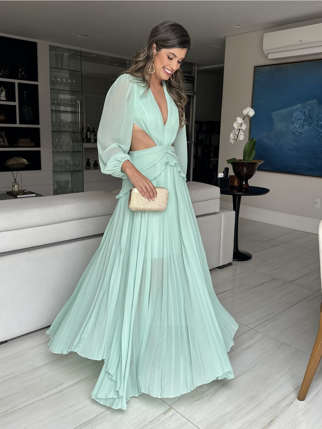 VESTIDO LONGO BEVERLY HILLS