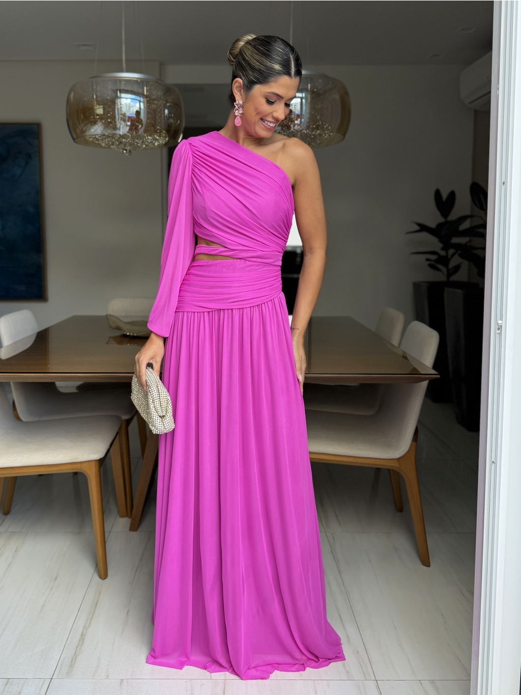 VESTIDO LONGO SANTORINI