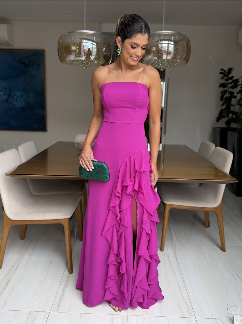 VESTIDO LONGO TOSCANA