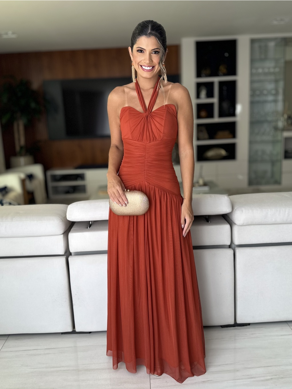 VESTIDO LONGO AMALFI