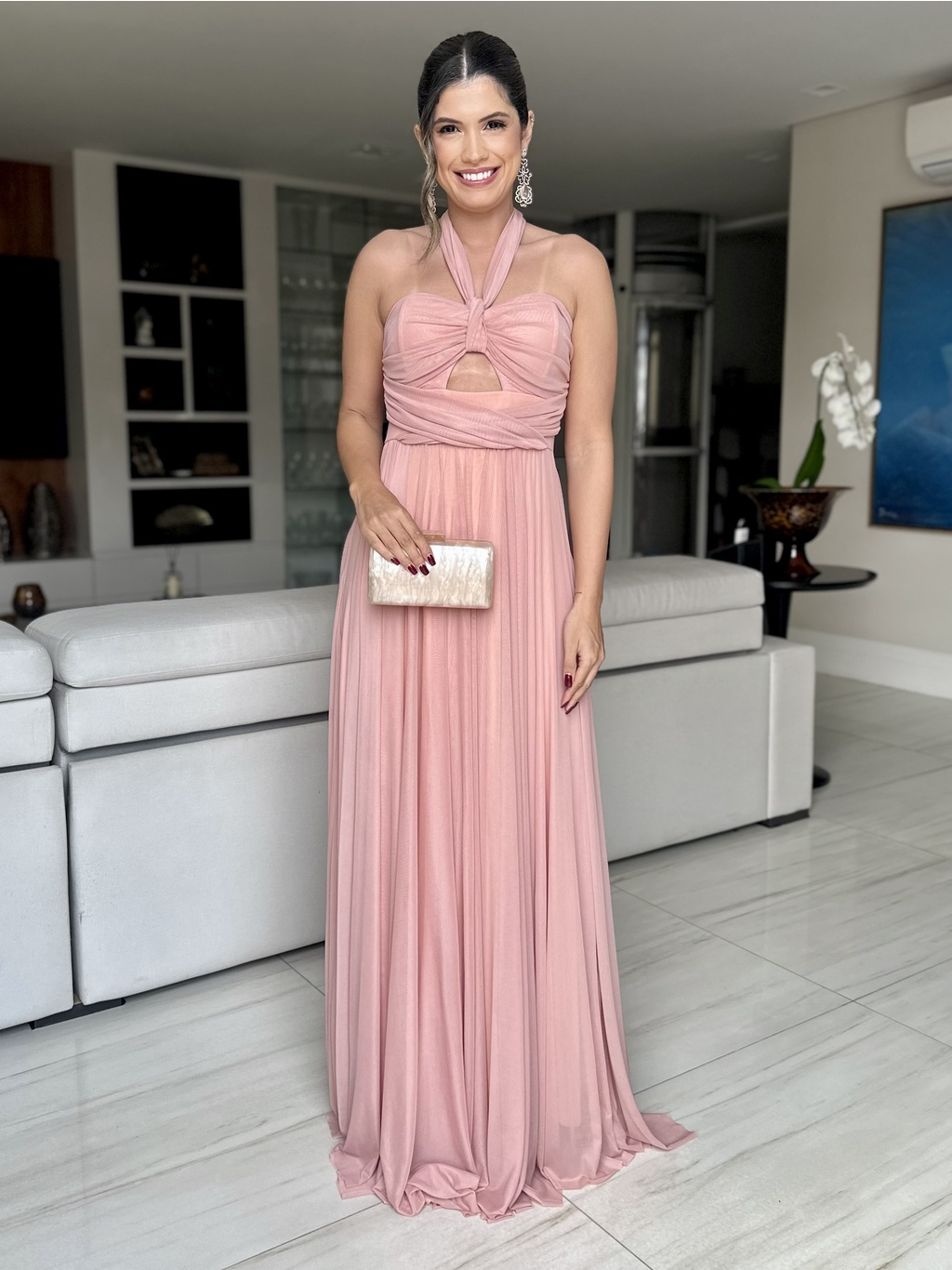 VESTIDO LONGO MÔNACO