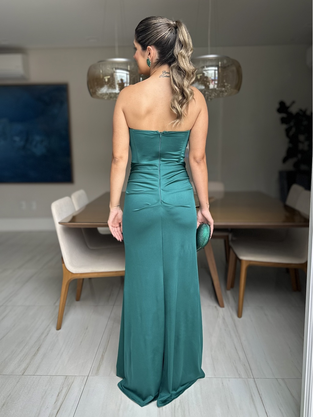 VESTIDO LONGO LAS VEGAS